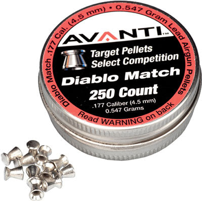 Daisy .177 Cal Match Lead Airgun Pellets 250-Ct 10-Pack Case