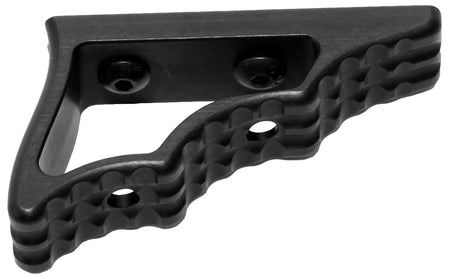 Ergo Enhanced KeyMod Angled Grip Black Anodized Aluminum Handstop Design