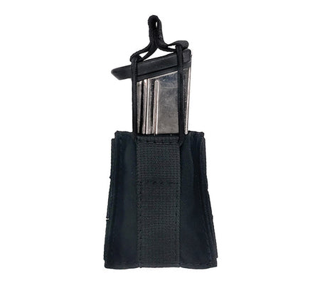 TacShield Single Pistol Speed Load MOLLE Pouch Black