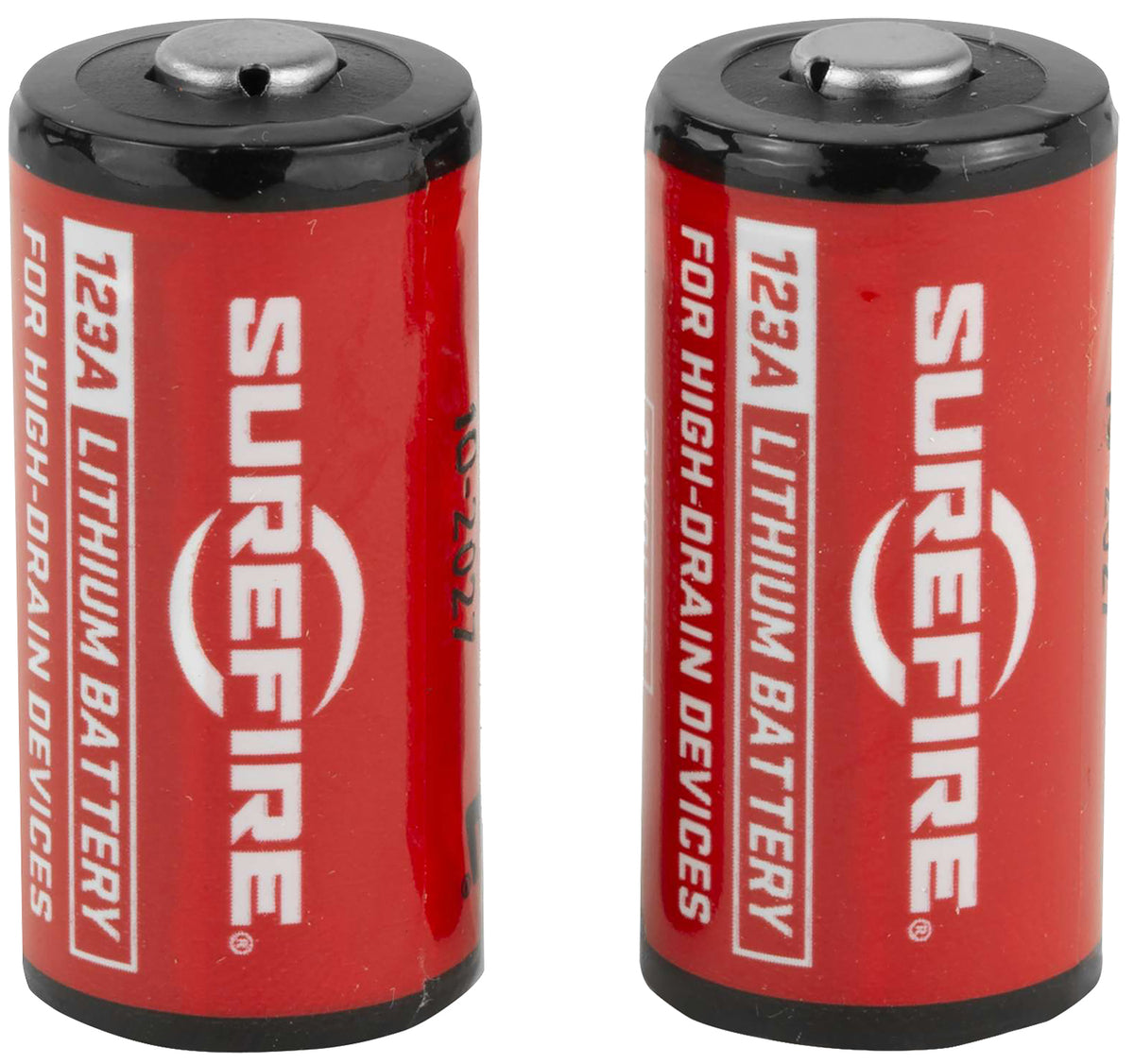 SureFire 123A Lithium Primary Batteries 3.0V 2-Pack for SureFire Illumination Tools