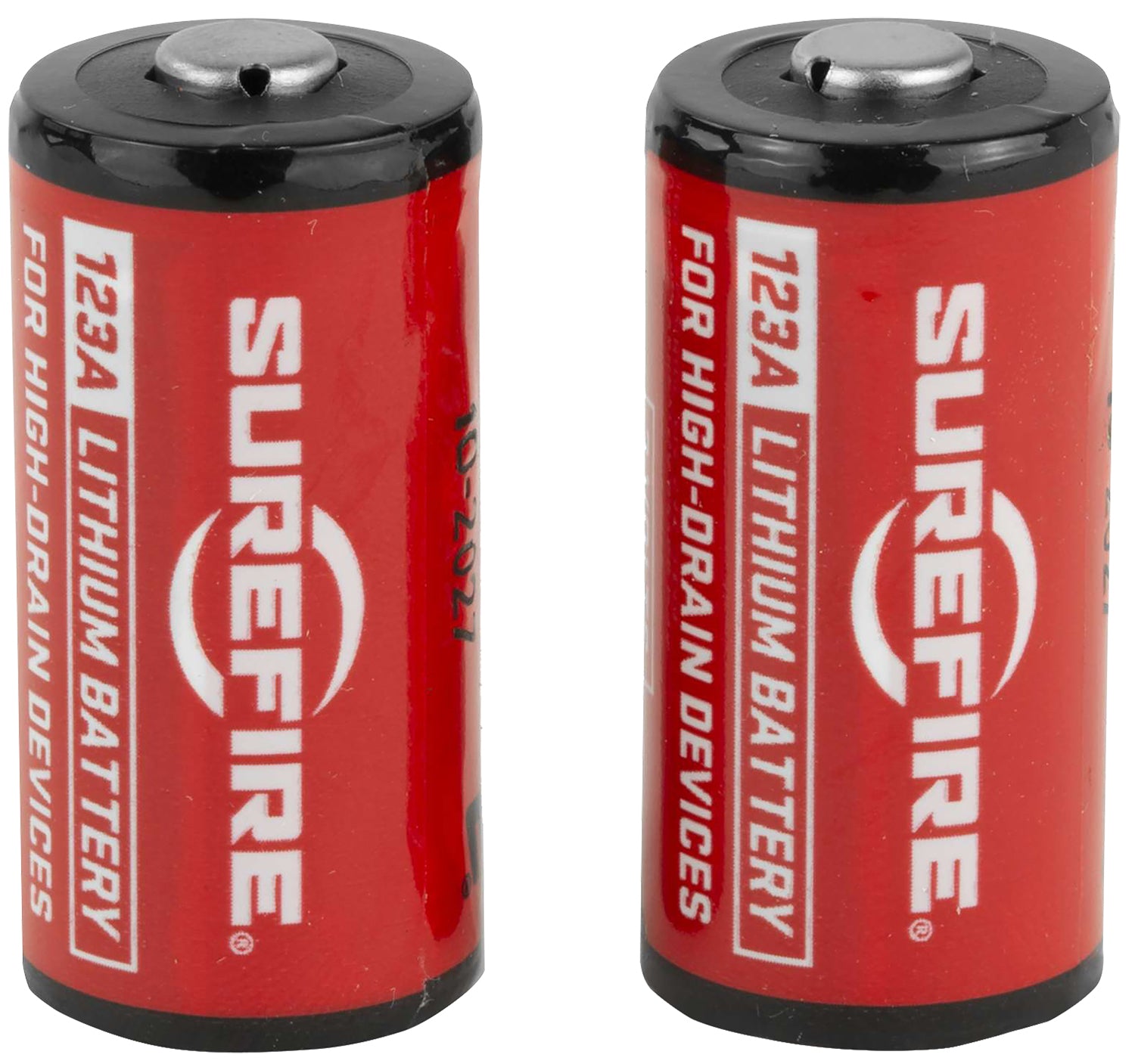SureFire 123A Lithium Primary Batteries 3.0V 2-Pack for SureFire Illumination Tools