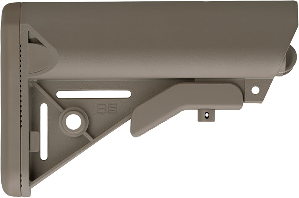 B5 Systems Enhanced SOPMOD Flat Dark Earth AR Rifle Stock SOP1075 Milspec Receiver Extension Compatible