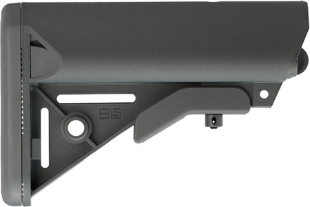 B5 Systems Enhanced SOPMOD Wolf Gray Stock for Mil-Spec AR Receiver Extension