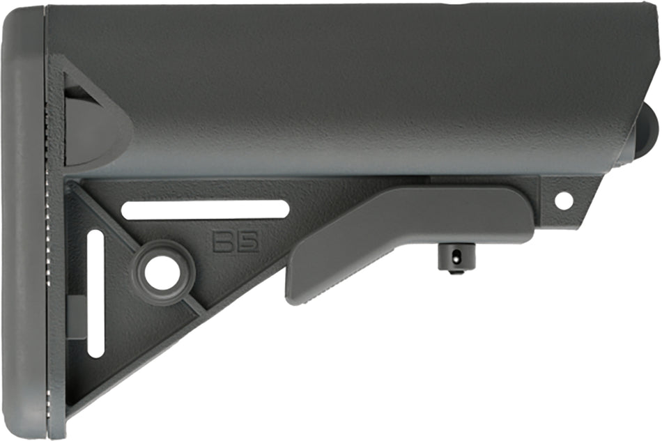 B5 Systems Enhanced SOPMOD Wolf Gray Stock for Mil-Spec AR Receiver Extension
