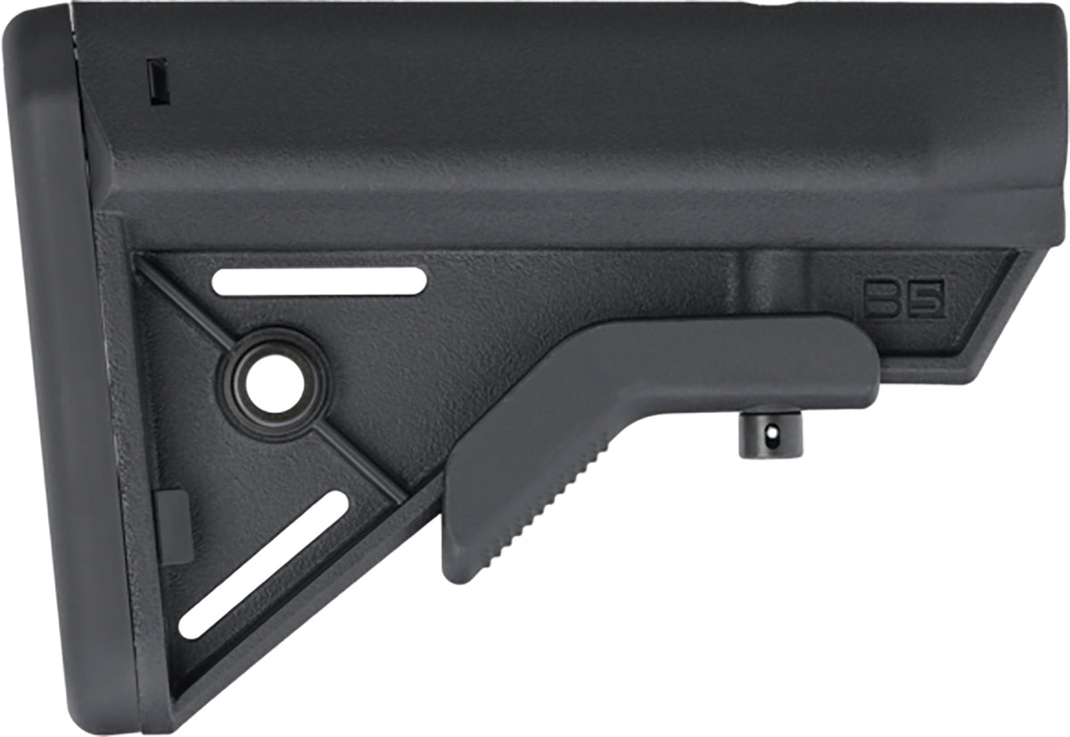 B5 Systems Bravo Buttstock Black for Mil-Spec AR Receiver Extension BRV1082