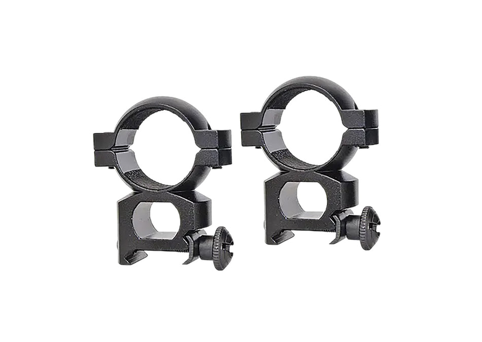 Traditions A799DS 3/8" Grooved Receiver 1" Quick Peep Matte Black Scope Rings