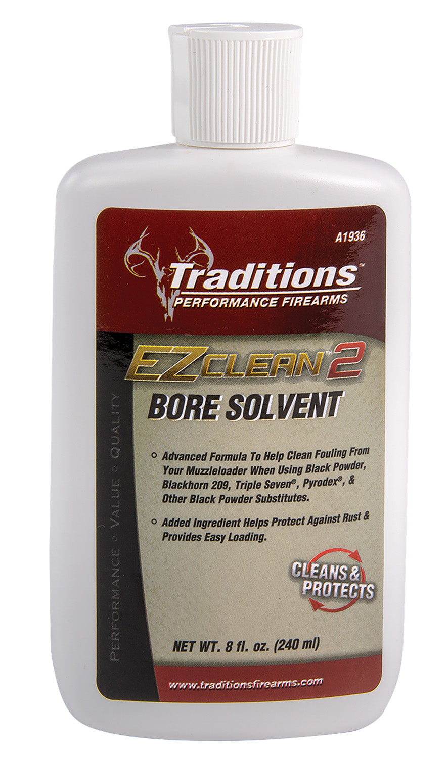 Traditions 8 oz EZ Clean 2 Bore Solvent Squeeze Bottle - A1936