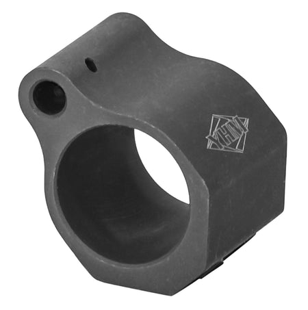 YHM 9383 .750" Low Profile Gas Block Black Phosphate Steel Set Screw Installation 0.95"