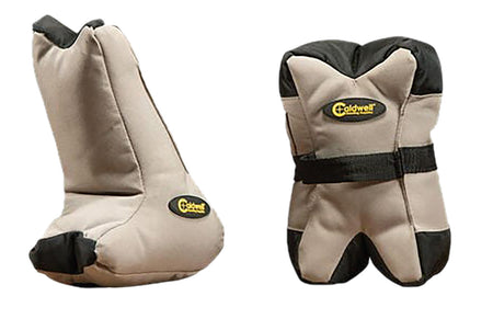 Caldwell 934693 DeadShot AR Tactical Shooting Bag Combo Prefilled Tan 7.5 lbs