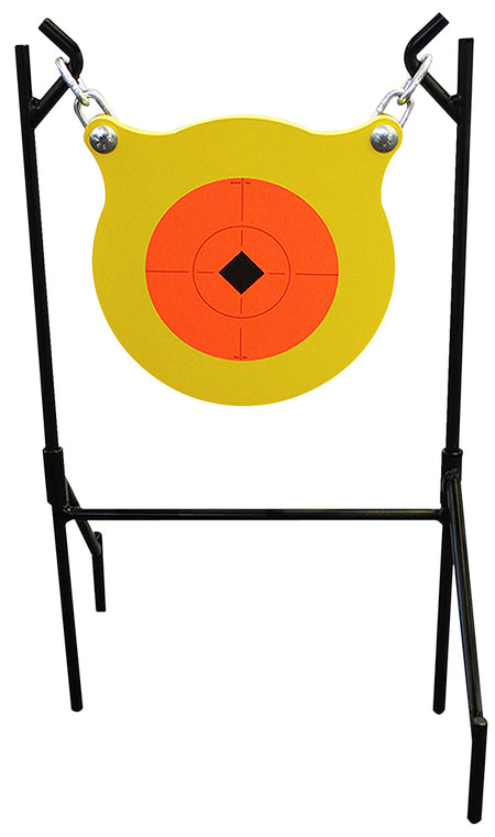 Birchwood Casey Boomslang AR500 Steel Shooting Gong 9.5" Diameter with Metal Standing Base
