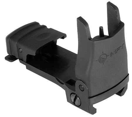 Mission First Tactical Flip-Up Front Iron Sight Black Polymer for AR-Platform Picatinny Rail