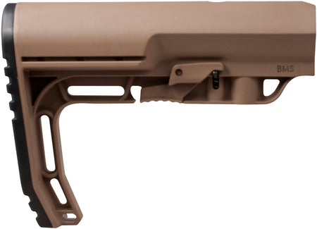 Mission First Tactical BMSSDE Battlelink Minimalist AR-15 Collapsible Stock Scorched Dark Earth Commercial Tube Not Included