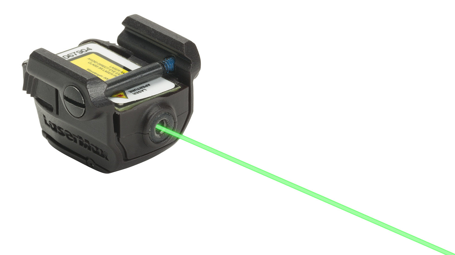 LaserMax LMSMICRO2G Micro II Green Laser Ambidextrous Rail Mount Black