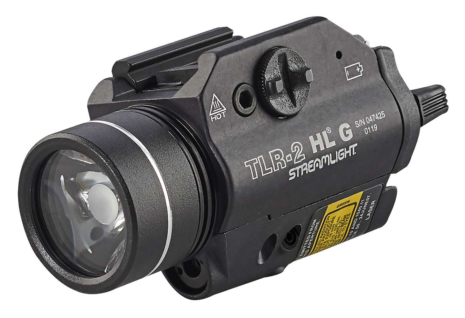 Streamlight TLR-2 HL G 69265 Black Anodized 1000 Lumen Gun Light White LED/Red Laser