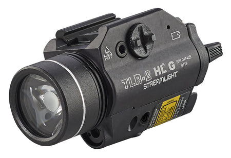 Streamlight TLR-2 HL G 69265 Black Anodized 1000 Lumen Gun Light White LED/Red Laser