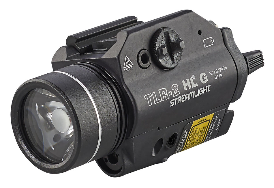 Streamlight TLR-2 HL G 69265 Black Anodized 1000 Lumen Gun Light White LED/Red Laser