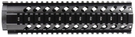 Aim Sports AR-15 10" Mid-Length Quad Rail Free Float Handguard Black Anodized Finish