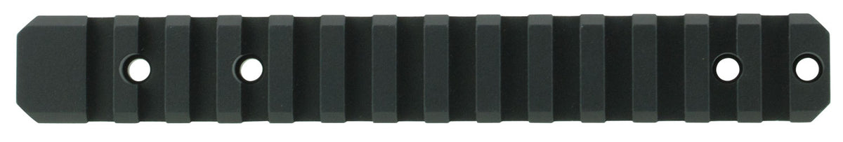 Talley PLM258700 Black Anodized Picatinny Rail Remington 700 Long Action 20 MOA 8-40 Screw Mount
