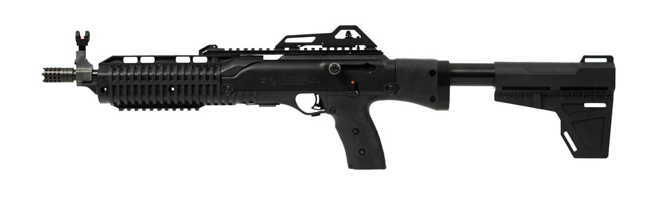 Hi-Point 995PBRACE 1095P 9mm Luger 10+1 13.25" Black Threaded Barrel, Black Powdercoat Polymer Receiver w/Picatinny Rail, Black Pistol Brace, Black Plastic Grip