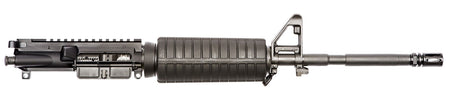 Spikes Tactical STU5025M4S Complete AR-15 M4 Carbine Upper 5.56 NATO 16" Barrel, M4 Double Heat Shield, A2 Flash Hider