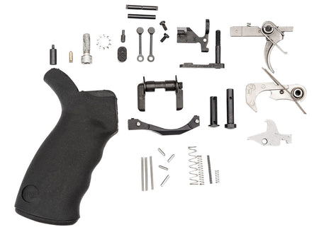 Spikes SLPK301 Enhanced AR-Platform Lower Parts Kit Black with ST Battle Trigger and Billet Trigger Guard