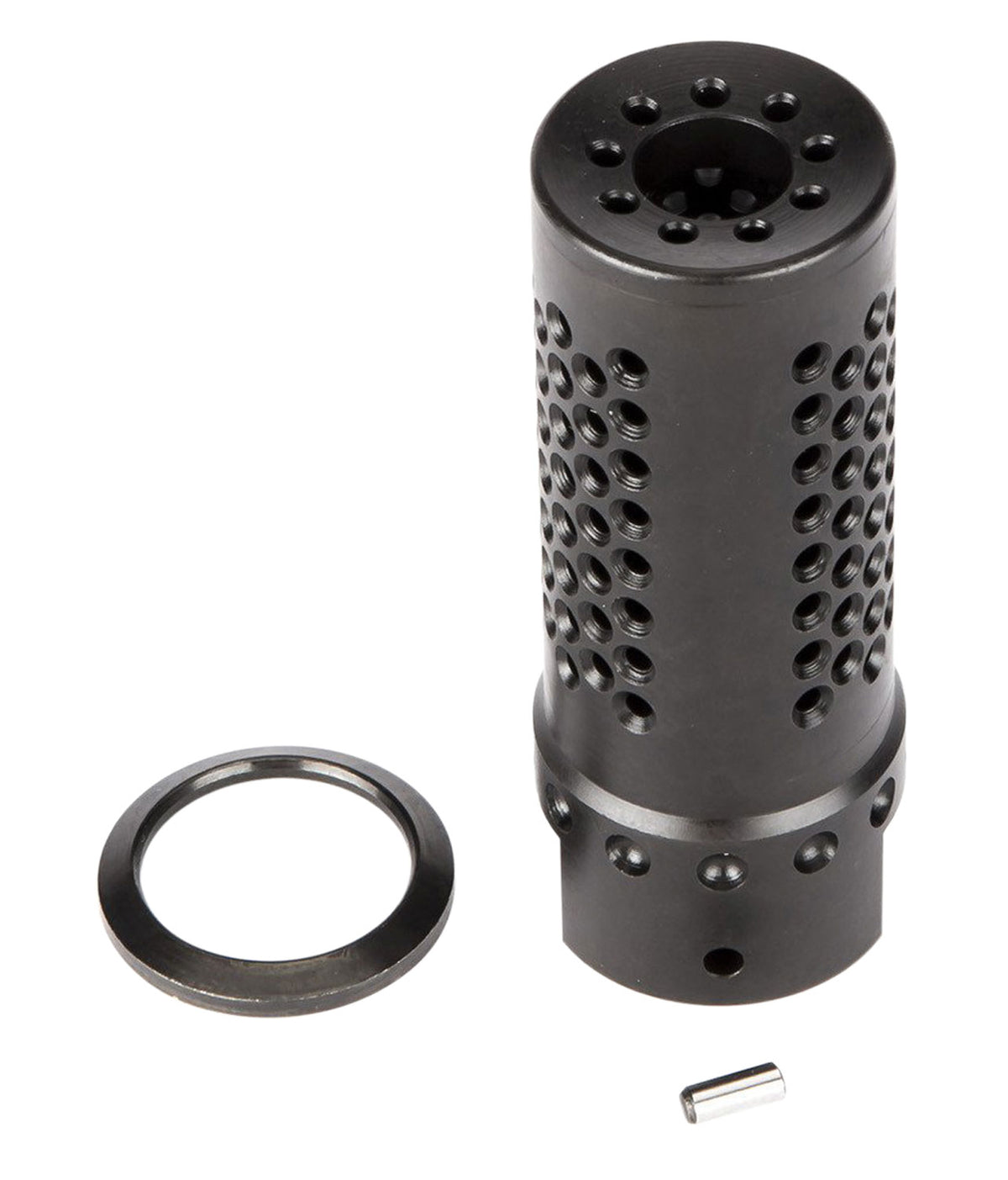 Spikes Tactical Dynacomp Extreme Muzzle Brake for .308 Win Black Nitride 416R SS 5/8"-24 tpi 2.25" OAL