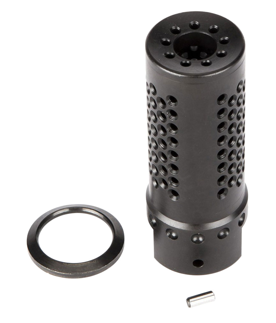 Spikes Tactical Dynacomp Extreme Muzzle Brake for .308 Win Black Nitride 416R SS 5/8"-24 tpi 2.25" OAL