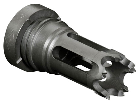 YHM Phantom 310228A QD Flash Hider Black Phosphate Steel 1/2"-28 TPI 5.56x45mm NATO AR-Platform