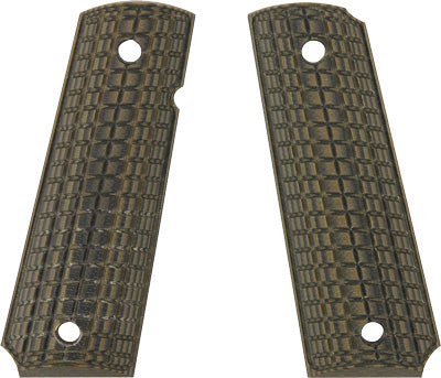 Pachmayr G10 Grappler Grip for 1911 in Green and Black