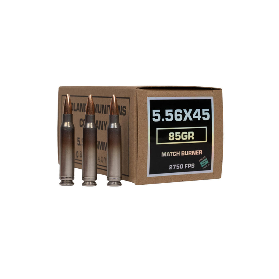 Badlands 5.56x45mm 85 Grain Match Burners BTHP NAS3