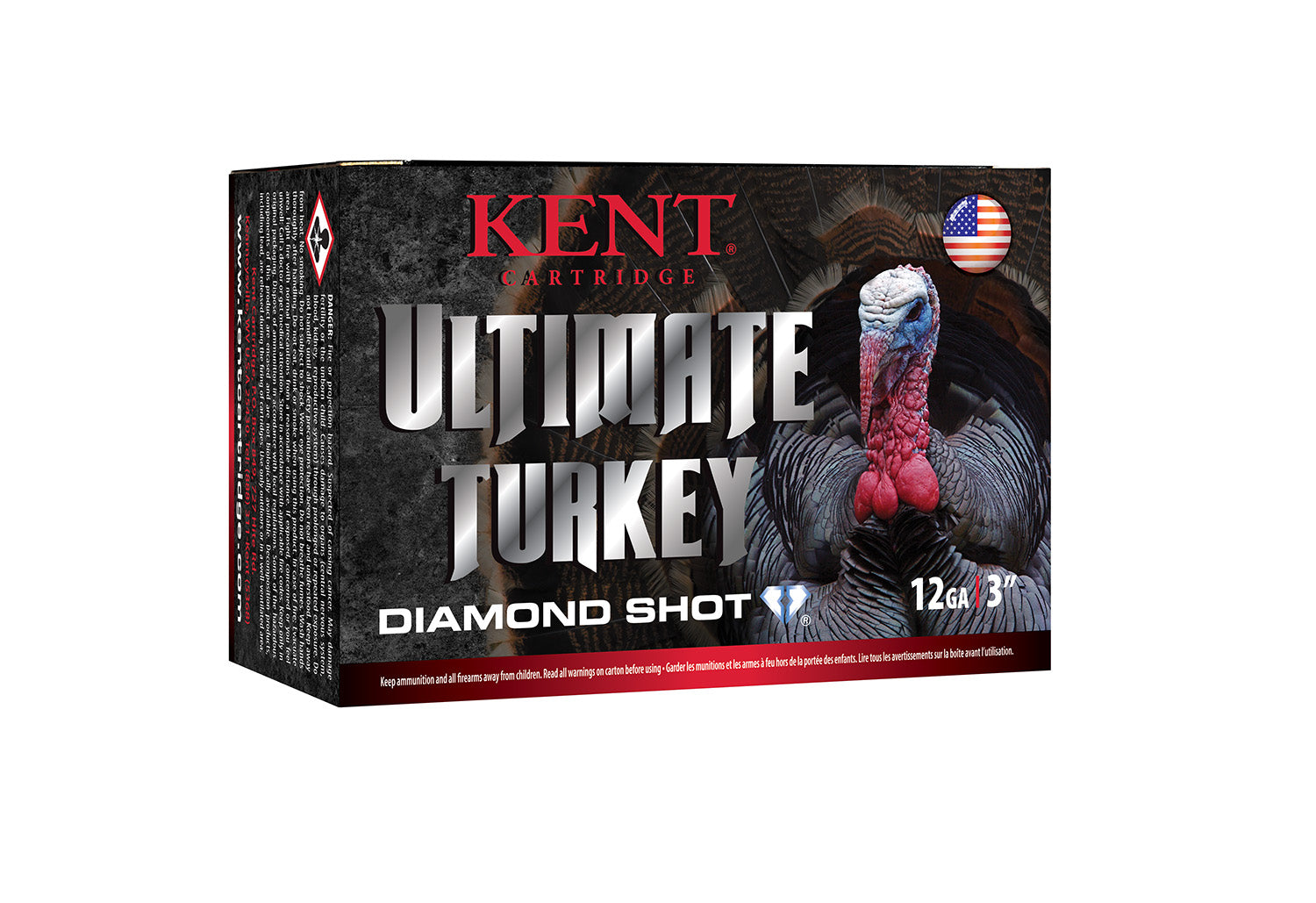 Kent Cartridge C123TK505 Ultimate Turkey 12 Gauge 3 1-3/4oz #5 1310 fps