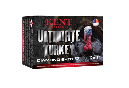 Kent Cartridge C123TK505 Ultimate Turkey 12 Gauge 3 1-3/4oz #5 1310 fps