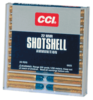 CCI Maxi-Mag Pest Control #12 Shot .22 Magnum / WMR 52 grain Shotshell ammunition