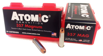 Atomic   158 Grain .357 Magnum 1350 FPS