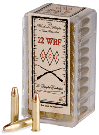 CCI High-Speed Specialty WRF Jacketed Hollow Point 45 Grain .22 WRF 1300 fps