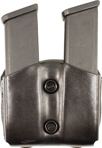 DeSantis Dual OWB Magazine Pouch Black Leather for Glock 17/19/22/23