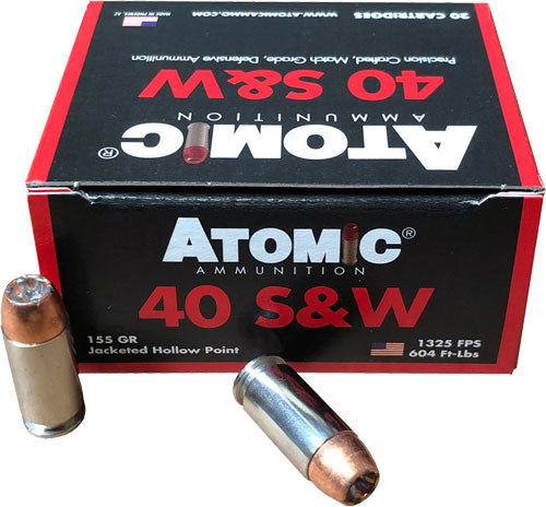 Atomic   155 Grain .40 S&W 1300 FPS