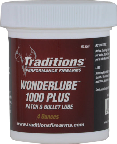 Traditions EZ Lube 1000 Black Powder Patch and Bullet Lube 4oz Paste