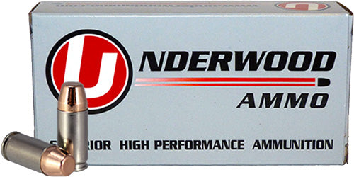 Underwood Ammo +P 9mm Luger / Parabellum 124 grain Full Metal Jacket Flat Nose ammunition
