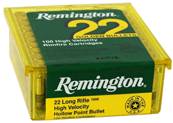 Remington Golden Bullet Plated Hollow Point 36 Grain .22 Long Rifle 1280 fps