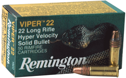 Remington Viper High Velocity .22 Long Rifle 36 grain Truncated Cone Solid ammunition
