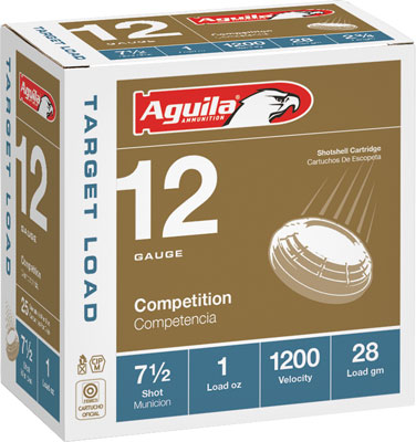 Aguila Competition Shotgun Ammo 12 Gauge 2.75 in 1 oz #7.5