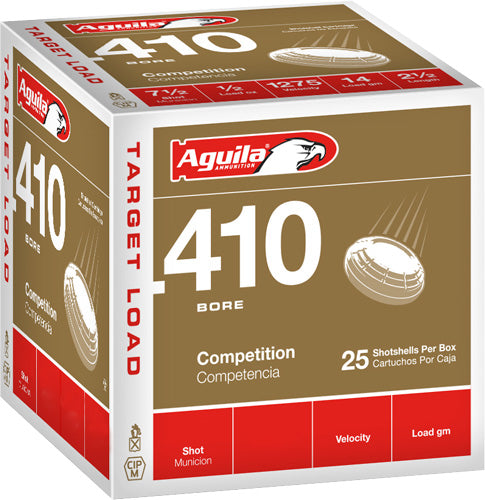 Aguila Sub-Gauge High Velocity Shotgun Ammo .410 Bore 3 in 11/16 oz #6
