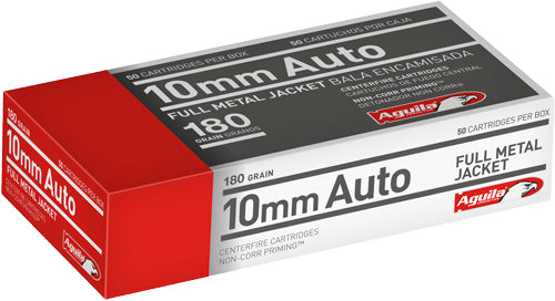 Aguila Target & Range Full Metal Jacket 180 Grain 10mm Auto 1200 fps