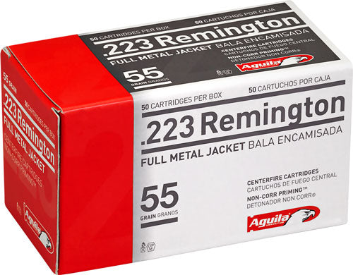 Aguila Target & Range .223 Remington 55 grain Full Metal Jacket ammunition