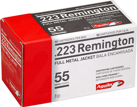 Aguila Target & Range .223 Remington 55 grain Full Metal Jacket ammunition