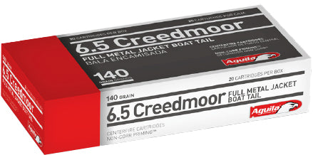 Aguila 6.5 Creedmoor 140gr FMJBT