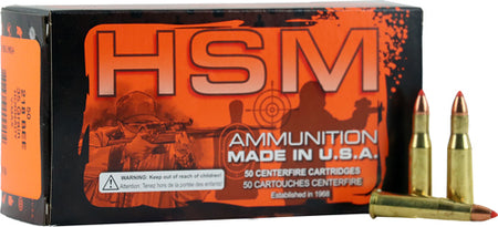 HSM Varmint V-Max .218 Bee 35 grain Polymer Tip ammunition