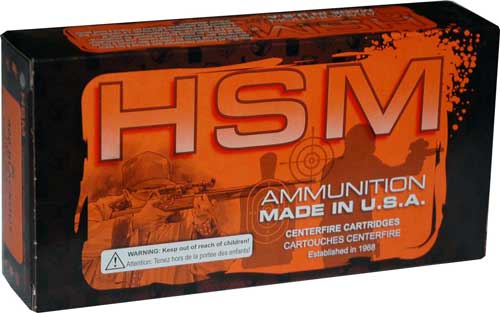 HSM V-Max .218 Bee 50 grain Polymer Tip ammunition
