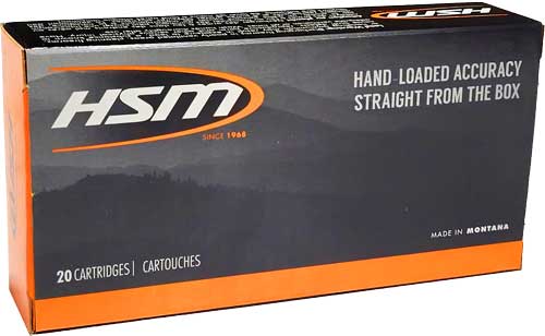 HSM V-Max .223 WSSM 55 grain Jacketed Hollow Point ammunition